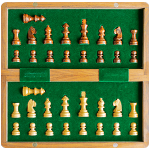 chess coins storage